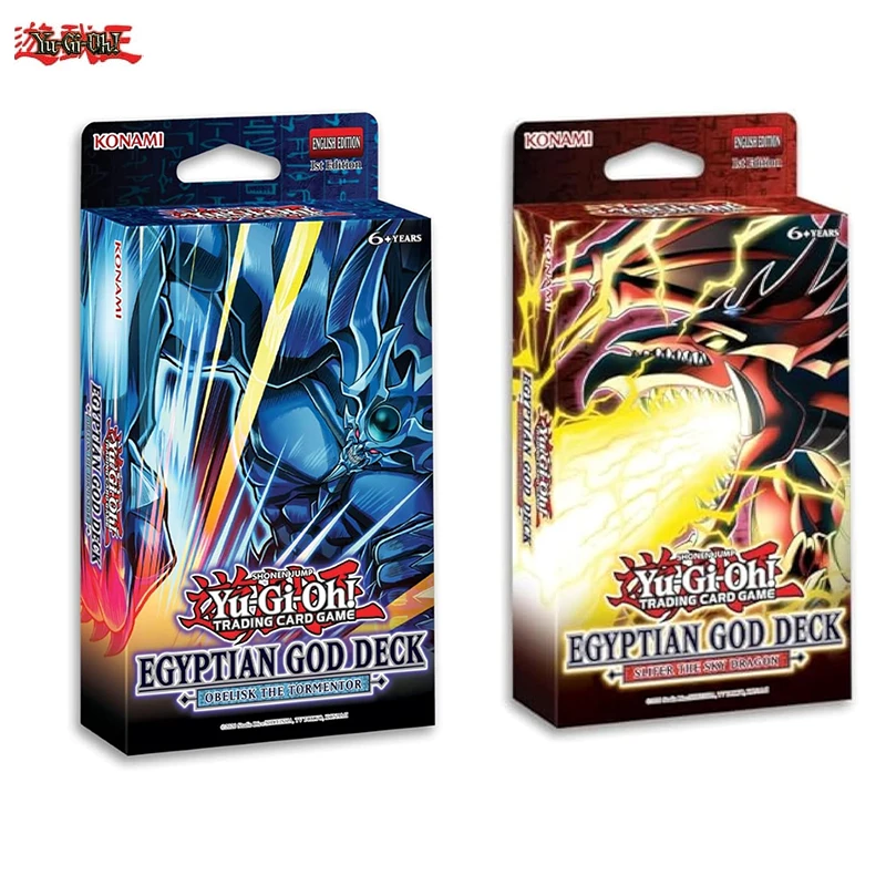 Yu-Gi-Oh! TCG Phantom God Deck EGS1/EGO1 Sammelkarten Karten Ägyptischer Gott SLIFER Deck Mehrfarbig Image