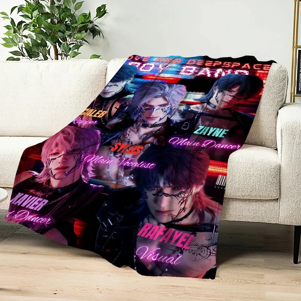 Love and Deep Space Stylus Warme und bequeme weiche Fleecedecke Flanelldecke Caleb Sylus Schlafzimmer Liebe Reisen und Geschenke Image