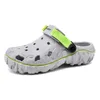 Große Größe 46 47 Clogs Hausschuhe für Männer Neue Sandale Garten Schuhe Flache Sandalen Männliche Turnschuhe Freizeit Rutschen Outdoor Home Comfort Clog