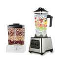 Frullatore da tavolo professionale multifunzione da 6000 W, spremiagrumi, frullatore da tavolo con contenitore da 2,5 litri, per frutta ghiacciata