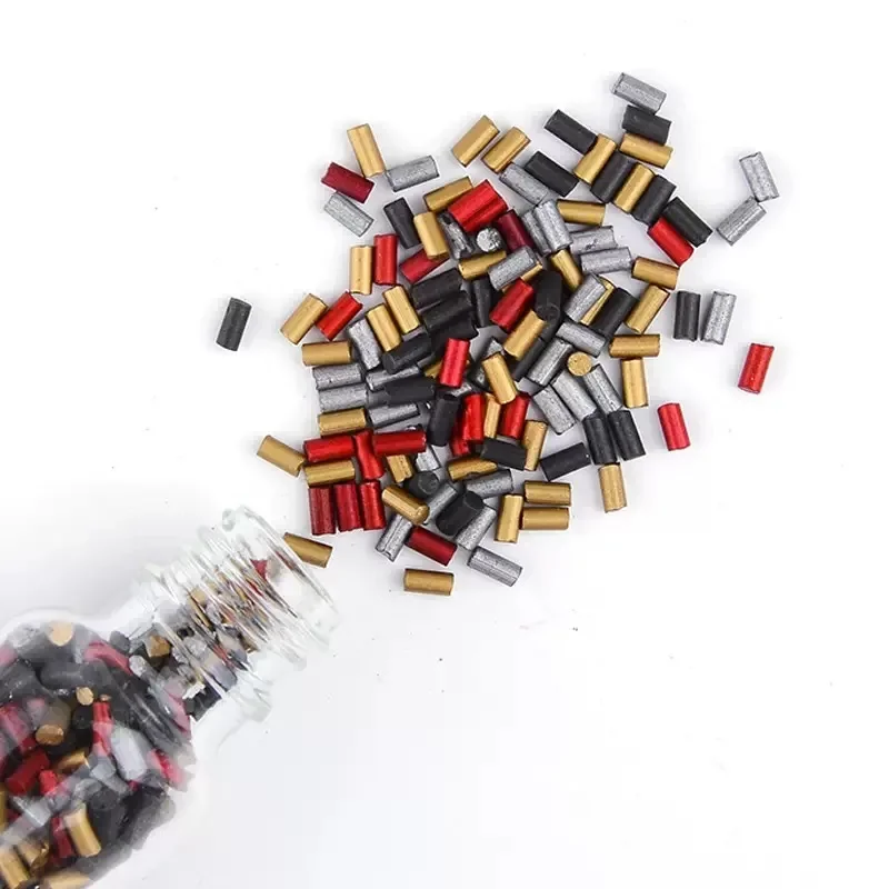 500 Stück Gold Universal Feuerzeug Crushed Stone Feuerzeug Ersatz Ersatzteile Größe (2,2 x 5 mm) Flint Smoke Smoke Zubehör