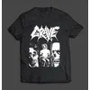 2025, Sommer, neues T-Shirt für Herren und Damen, Baumwolle, kurzärmelig, Retro-Hip-Hop-Rock-Band, Top, Sommer, Herren, große Größe