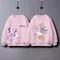 Felpa da ragazza carina Bay moda tinta unita Primavera Autunno Abbigliamento per bambini Felpa con cappuccio girocollo casual allentata Cartoon Abbigliamento per bambini