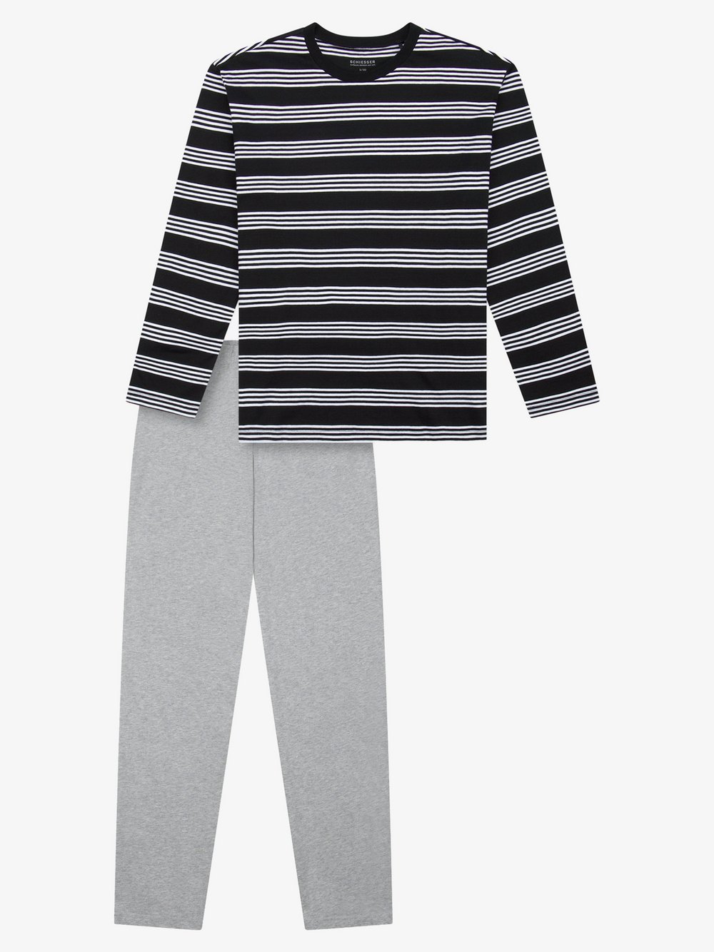 Schiesser Pyjama Jungen schwarz, 152 Image