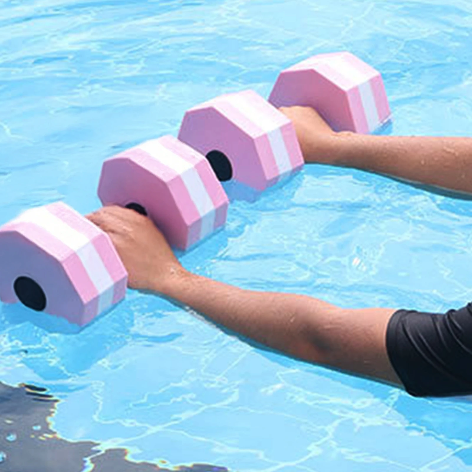 1 Stück weiche schwimmende EVA-Hanteln zum Schwimmen, Schaumgewichte, Fitness-Hanteln für Pool, See- und Meerestraining Image