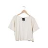 American Vintage Damen T-Shirt, Gr. 38, cremeweiß, Baumwolle