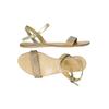 Esprit Damen Sandale, Gr. 38, gold, kein Etikett