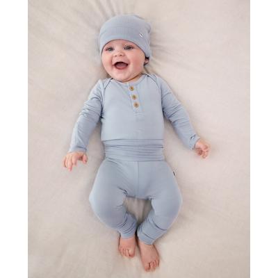 Light Fog Fold-Over Legging - 0-3 months