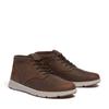 Schnürboots TIMBERLAND "PARKER STREETMID LACE UP SNEAKER", Gr. 45, braun (schwarz braun full grain), Leder, sportlich, Schuhe, Winterstiefel, Schnürstiefel, Winterschuhe