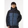 Steppjacke GARCIA, Jungen, Gr. 152/158, midnight haze, Web, Obermaterial: 100% Polyester, mehrfarbig, casual, regular fit taillenbedeckt, Langarm elastischer Bund, Jacken, mit Kapuze for BOYS