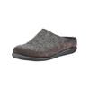Hausschuh HAFLINGER "Haflinger Hausschuhe Filz", Herren, Gr. 44, grau (anthrazit), Filz, casual, Schuhe