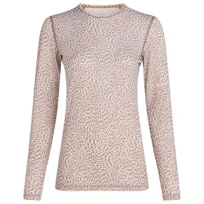 Icebreaker - Women's Merino 200 Oasis L/S Crewe Flock Forms - Merinounterwäsche Gr XS rosa Image