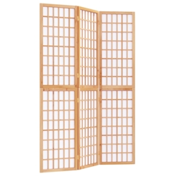 vidaXL 3-tlg. Paravent Japanischer Stil Faltbar 120x170 cm Image
