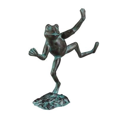 relaxdays Gartenfigur Frosch