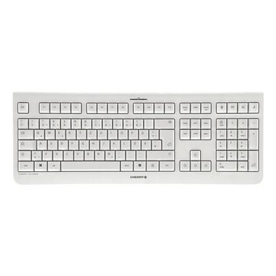 Cherry Kabellose Tastatur »KW 3000« weiß-grau