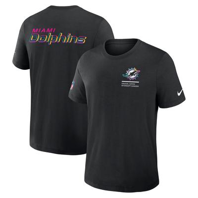Miami Dolphins Nike 2025 Crucial Catch Dri-FIT T-Shirt - Herren Image