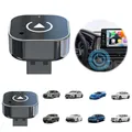 Adattatore per auto Android CarPlay wireless 2 in 1 Dongle USB intelligente WiFI BT Connessione automatica AI Box Plug Play per iPhone Android Auto cablata