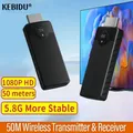Ricetrasmettitore wireless Trasmettitore video compatibile HDMI Ricevitore da 50 m Condividi lo schermo Specchio Extender Adattatore HD per PC TV Proiettore