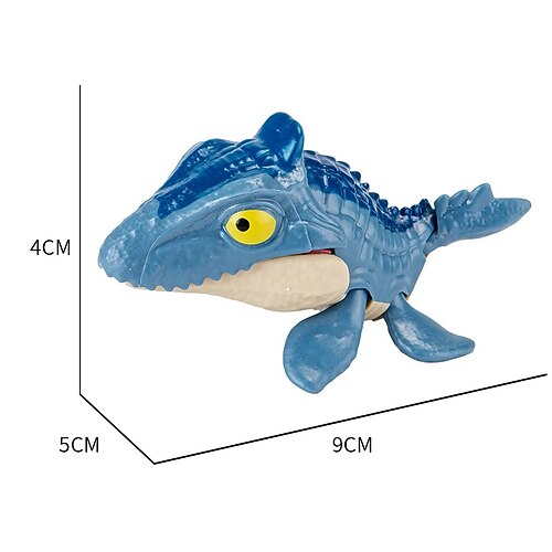 Fingerbeißendes Dinosaurierspielzeug für Kinder, lustiger, matschiger Flugsaurier, Diplodocus, Tyrannosaurus, süße Chibi-Dinosaurier, pädagogisches Spielset, Sammelfiguren, Großhandels-Lernset Image