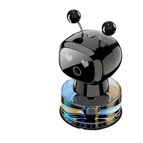 Roboter-intelligenter Auto-Lufterfrischer, USB-Ladedesign, vier Duftintensitätseinstellungen, ideales Autozubehör und perfektes Geschenk Image