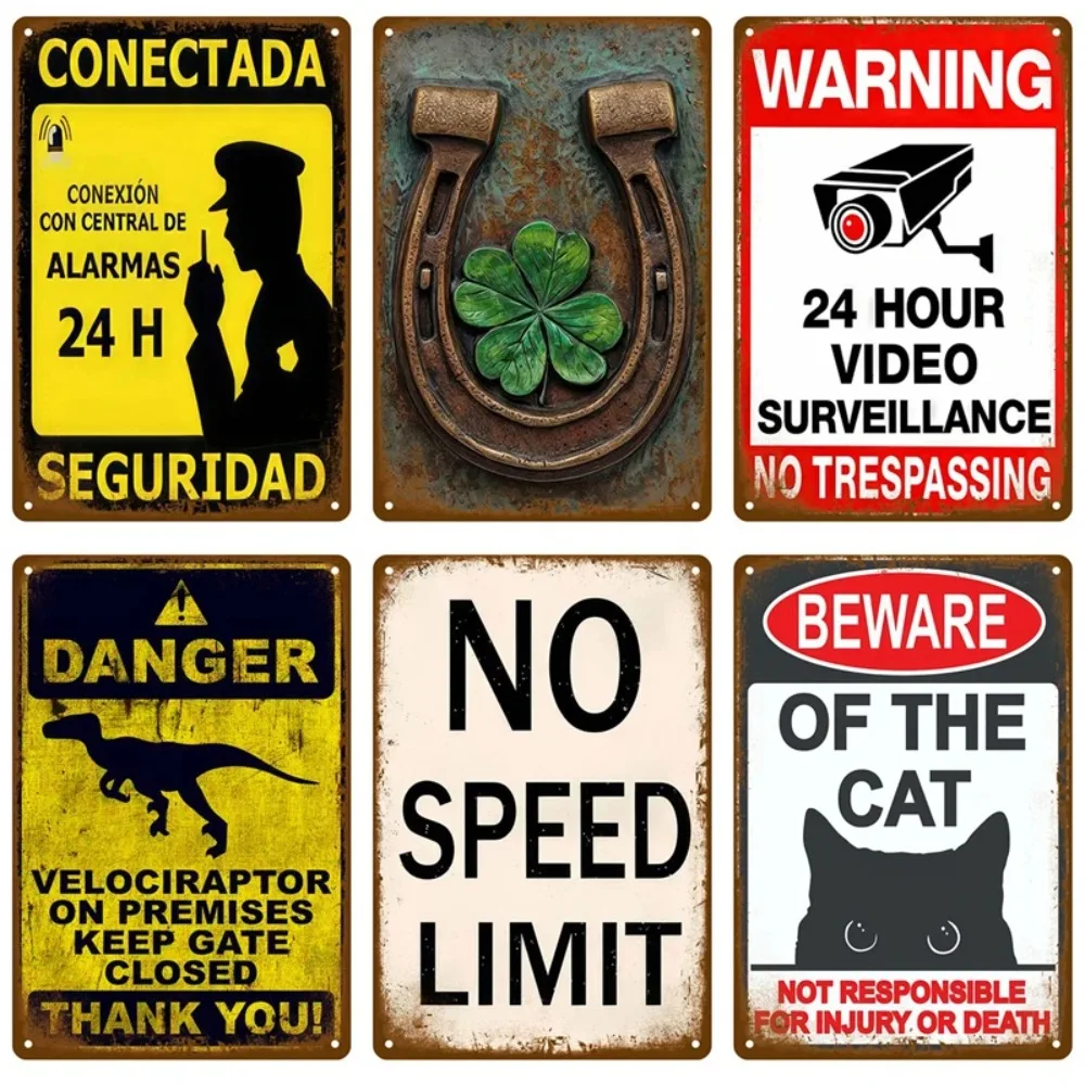 Luxuriöse Vintage-Barschilder – Retro-Wanddekoration aus Blech und Metall für Wohnzimmer/Badezimmer, Kunstposter für den Innenbereich, Hausdekorationsartikel Image