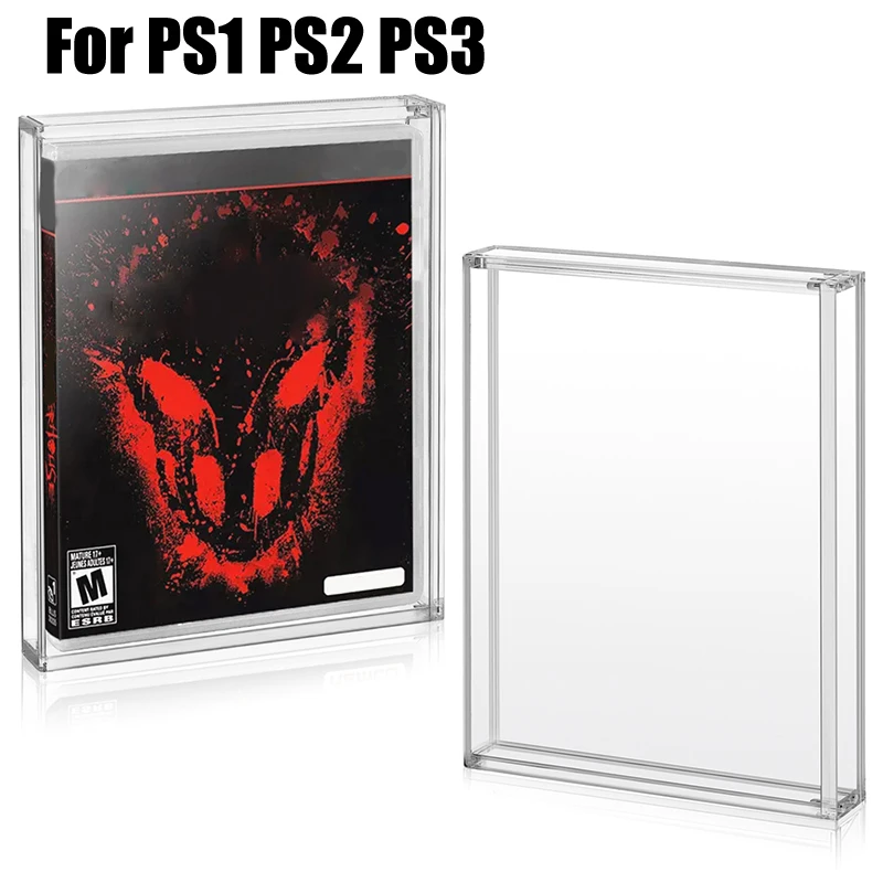 Für PS5/PS4/PS3 Game Card Case Universelle Schutzbox mit Deckel für die Aufbewahrung von PlayStation Disc-Patrone Image