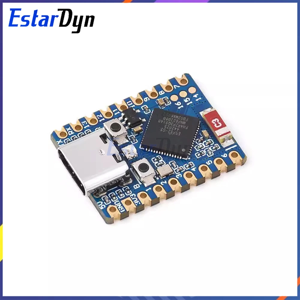 ESP32-S3-Zero WiFi Bluetooth LE-Entwicklungsboard Ultrakompakter SMD 4 MB Flash für Arduino/Raspberry Pi mit Adapter Image