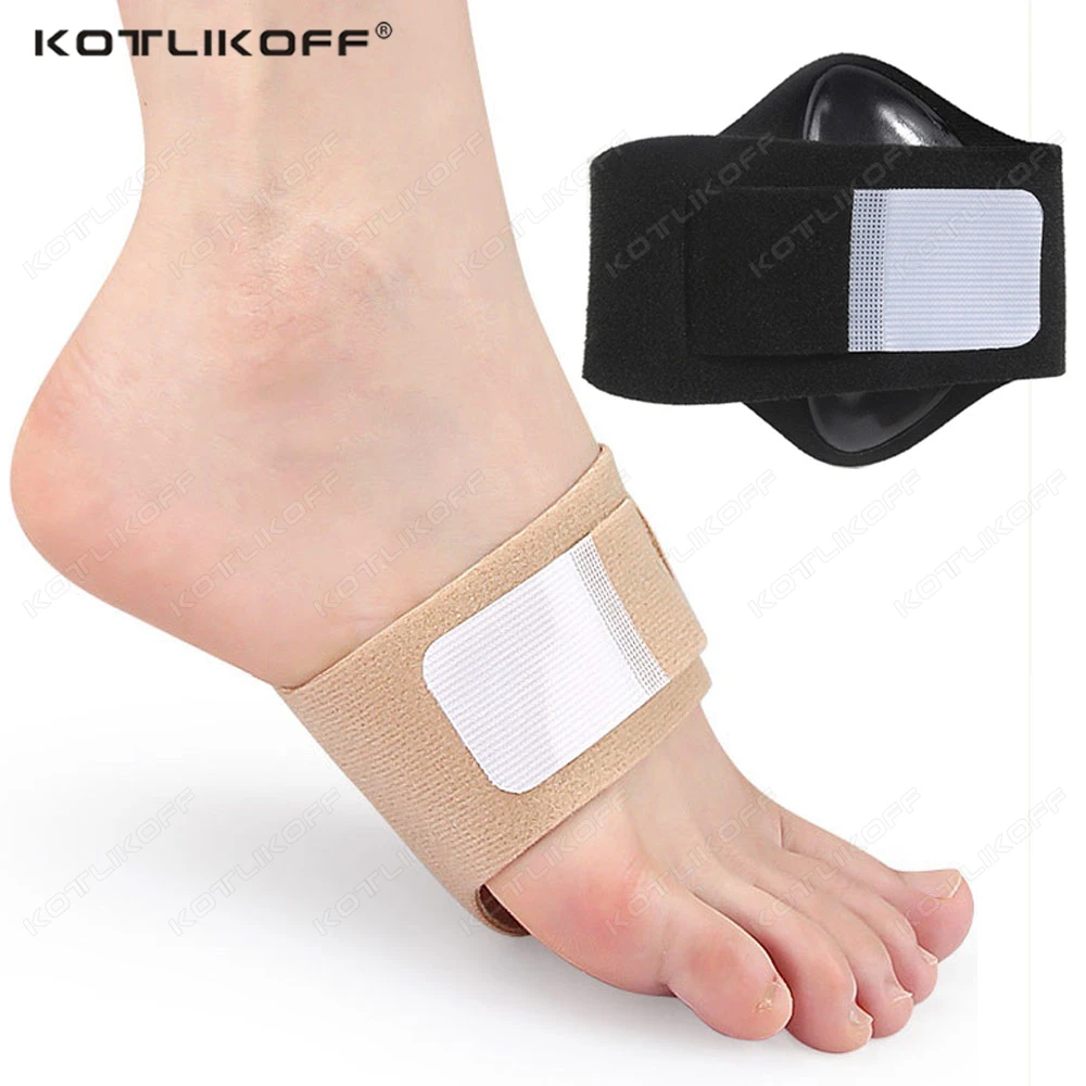 1/2 Paar X/O-Typ Fußkorrektur Arch Support Sleeves Einlegesohlen Pads No Slip Schuhe Silikon Orthopädische Einlegesohlen Fußpflegewerkzeuge Image
