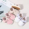 Frühling und Herbst Neue Modische Casual männer und frauen Baby Schuhe Schmetterling Knoten kinder Schuhe Indoor Weichen Boden schuhe