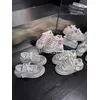 Schwere Industrie Perle Strass Perlen Canvas Schuhe handgemachte Low Top Schnürung lässige Sport Damenschuhe 35-39