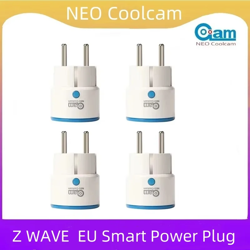 NEO Coolcam ZWAVE PLUS EU Smart Power Steckdose Hausautomation Alarmsystem Z Wave 868,4 MHz Videofrequenz Image