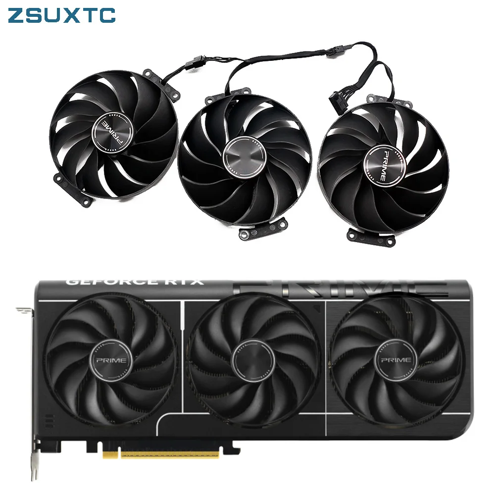 90 mm CF9015U12D RTX5070 Grafikkartenlüfter für ASUS PRIME OC GeForce RTX 5060 Ti 5070 5070Ti Grafikkartenlüfter Image