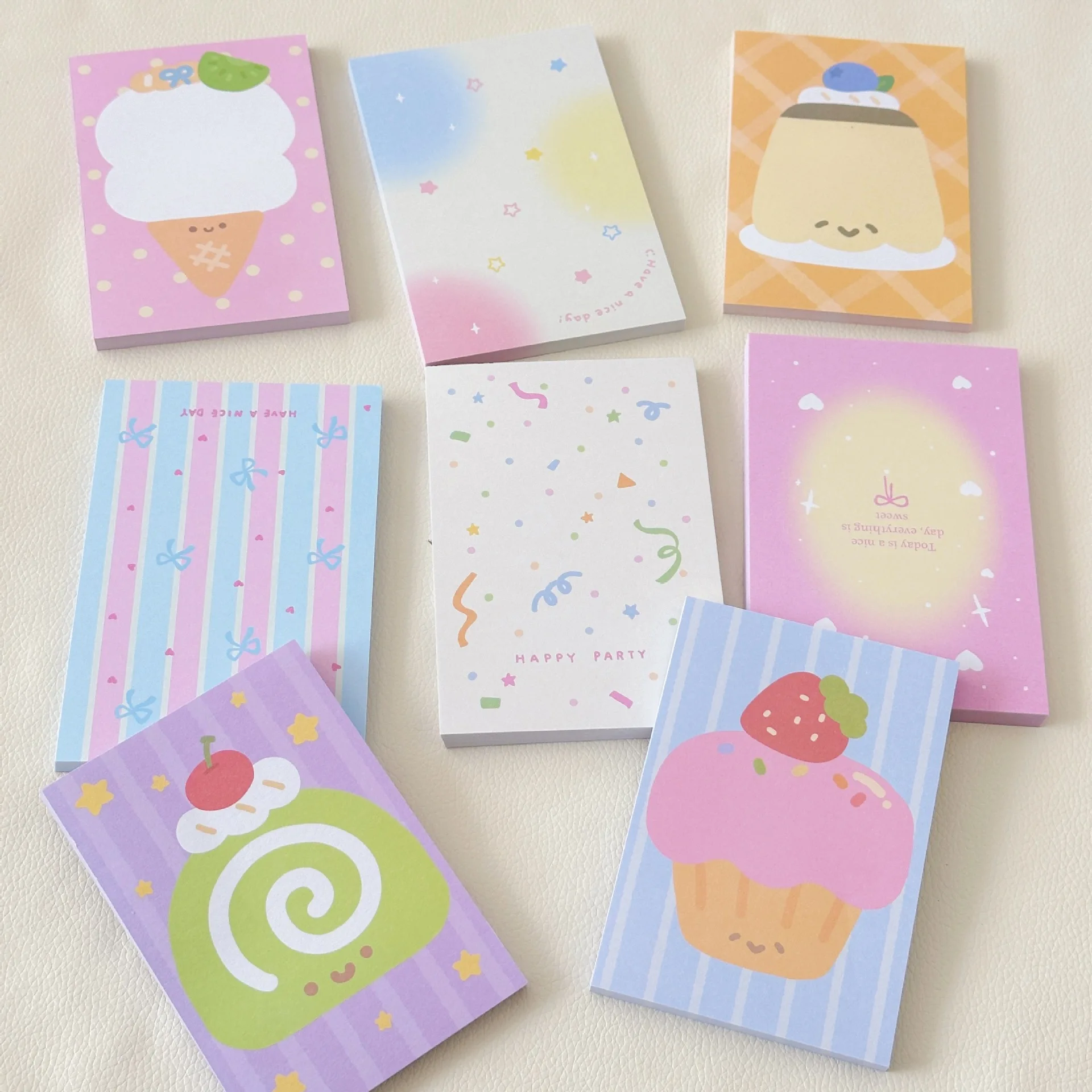 50 blätter Neue Hochwertige Ins Koreanischen Stil Schreibwaren Können Reißen Haftnotizen Konto Material Tinte Dot Konto Lernen Tragbare Image