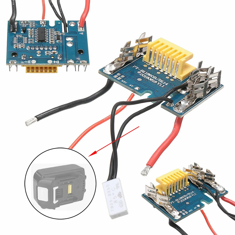 18V Batterie Chip PCB Board Ersatz für Makita BL1830 BL1840 BL1850 BL1860 Image
