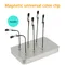 Model Painting Stand Base Holder 12PCS Alligator Clip Sticks Magnetic Bendable for Airbrush Spray Hobby DIY Model Crafting