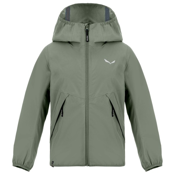 Salewa - Kid's Aqua PowerTex Jacket - Regenjacke Gr 104 oliv/grün