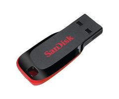 SanDisk 32GB Cruzer Blade USB 2.0 Flash Drive