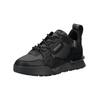 Sneaker REPLAY "Replay Sneaker Leder/Synthetik", Herren, Gr. 42, schwarz, Leder, Synthetik, casual, Schuhe