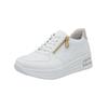 Sneaker RIEKER "Rieker Sneaker Synthetik", Damen, Gr. 40, weiß, Synthetik, casual, Schuhe