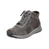Sneaker ARA "Ara Sneaker Veloursleder", Damen, Gr. 40, grau (steel), Veloursleder, casual, Schuhe