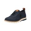 Schnürschuh BUGATTI "bugatti Halbschuhe Textil", Herren, Gr. 43, blau (dunkelblau), Textil, casual, Schuhe