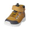 Schnürstiefelette PEPINO "Pepino Stiefelette Leder/Textil", Kinder, Gr. 25, gelb (senf), Leder, Textil, casual, Schuhe