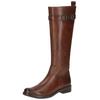 Stiefel CAPRICE "Caprice Stiefel Nappaleder", Damen, Gr. 36, braun (cognac), Nappaleder, casual, Schuhe