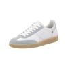 Sneaker RIEKER "Rieker Sneaker Glattleder", Damen, Gr. 36, blau (blau, weiß), Glattleder, casual, Schuhe