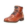 Schnürstiefelette BUGATTI "bugatti Stiefelette Leder", Herren, Gr. 42, braun (mittelbraun), Leder, casual, Schuhe