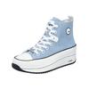 Sneaker RIEKER "Rieker Sneaker Textil", Damen, Gr. 41, blau (sky), Textil, casual, Schuhe