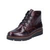 Sneaker RIEKER "Rieker Sneaker Lederimitat", Damen, Gr. 39, rot (bordeaux), Lederimitat, casual, Schuhe