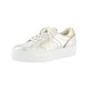 Sneaker PAUL GREEN "Paul Green Sneaker Leder", Damen, Gr. 38,5, silber (metallic silber), Leder, casual, Schuhe
