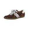 Sneaker PAUL GREEN "Paul Green Sneaker Leder", Damen, Gr. 38,5, braun (braun, beige), Leder, casual, Schuhe