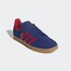 Sneaker ADIDAS ORIGINALS "GAZELLE", Gr. 43, victory blau, team victory rot, gum 3, Leder, Synthetik, sportlich, Schuhe